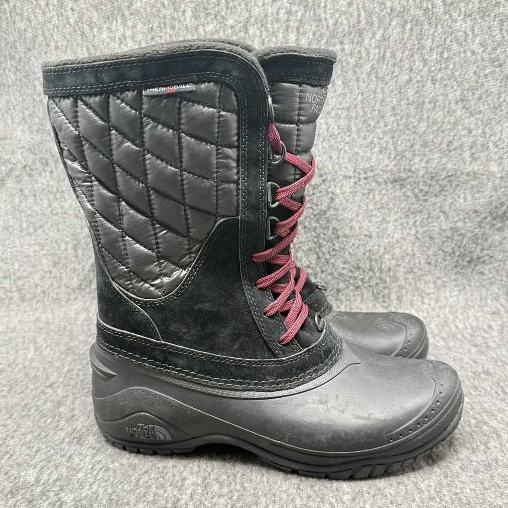The‎ North Face Thermoball Women's Utility Mid Calf Winter Snow Boots Size 6.5